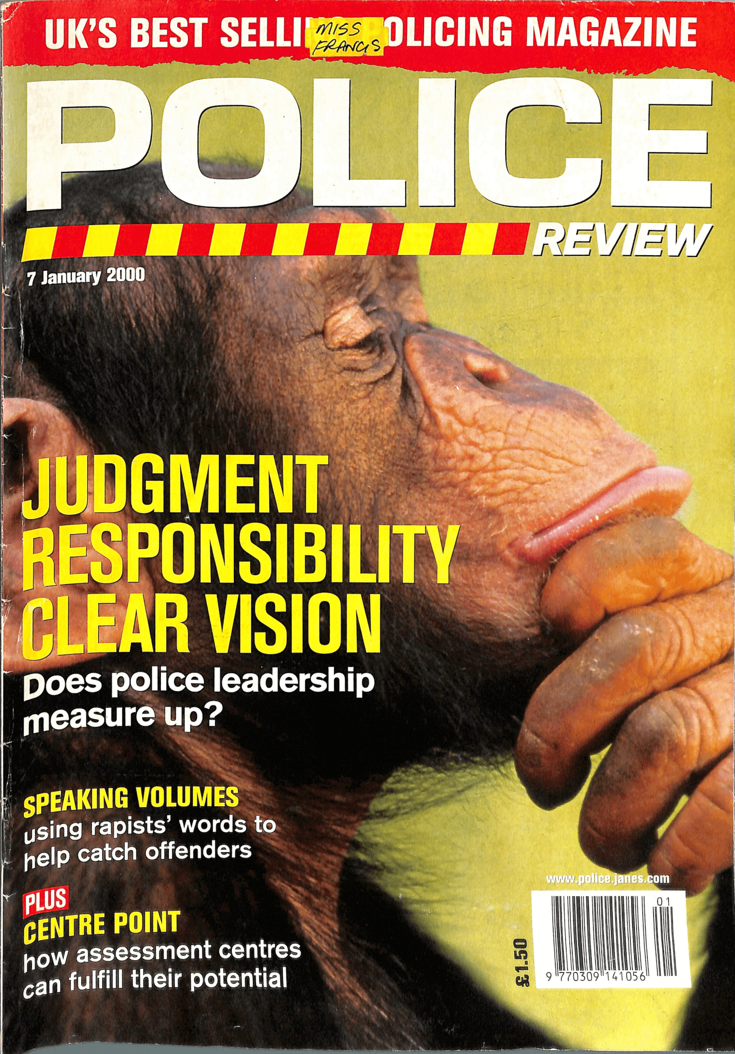 Police Review, 7 Jan 2000